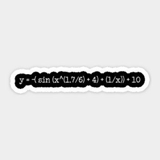 SPN Fangirl Math Sticker
