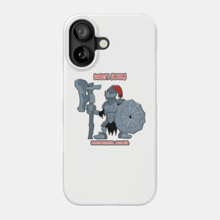 Dragonslayer Armour In Cuphead Style! Phone Case