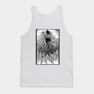 Manga Warrior Tank Top
