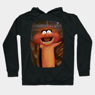 Muppet Maniac - Animal as Buffalo Bill Hoodie