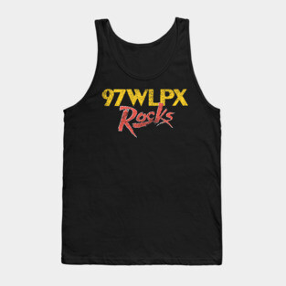 WLPX Milwaukee, Wisconsin / 70s Radio Station Tank Top