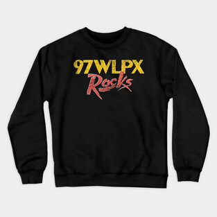 WLPX Milwaukee, Wisconsin / 70s Radio Station Crewneck Sweatshirt