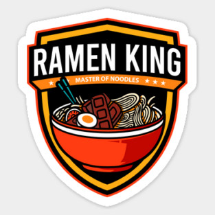 Ramen King Sticker