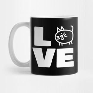 Love Chonk Cat Animals Mug