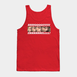 Christmas Vacation SQUIRREL! Tank Top