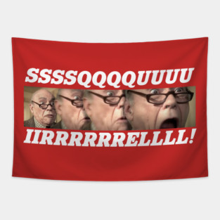 Christmas Vacation SQUIRREL! Tapestry