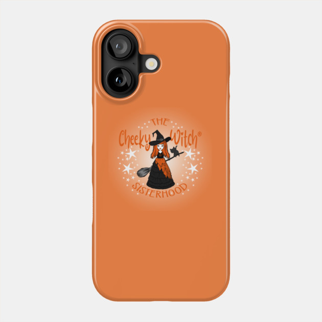 Orange Cheeky Witch® Sisterhood Phone Case by Cheeky Witch
