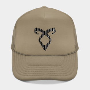 Shadowhunters rune / The mortal instruments - Angelic power rune (lines divided with metallic flowers texture) - Clary, Alec, Jace, Izzy, Magnus - Mundane Hat