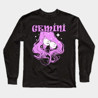 Gemini Sign Long Sleeve T-Shirt