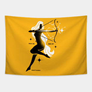 Arrow Girl Tapestry