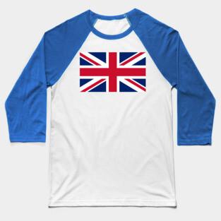 United Kingdom Flag Baseball T-Shirt