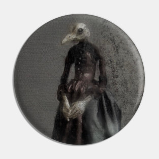 Plague Lady Pin