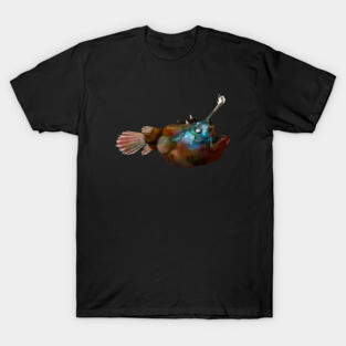 Galaxy Angler Fish T-Shirt