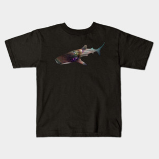 Galaxy Whale Shark Kids T-Shirt