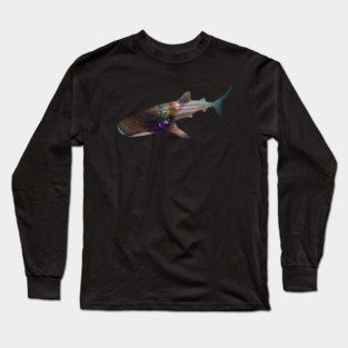 Galaxy Whale Shark Long Sleeve T-Shirt