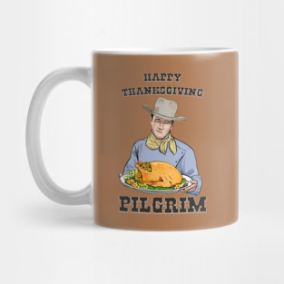 Happy Thanksgiving Pilgrim Mug