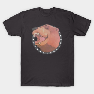 Cheeseburger loving bear T-Shirt