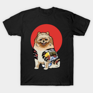 Yakuza  Pomeranian T-Shirt