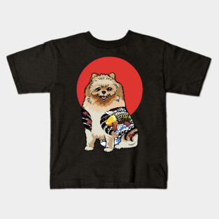 Yakuza  Pomeranian Kids T-Shirt