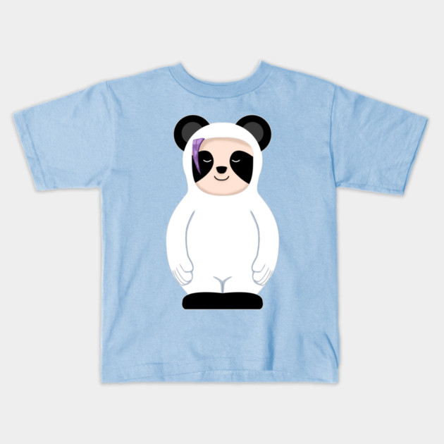CUTE PANDA GIRL? Kids T-Shirt by droidmonkey