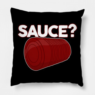 Thanksgiving Sauce? Solid Unsliced Canned Cranberry Sauce Pillow