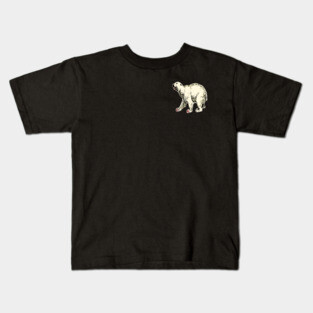 Arctic Polar Bear After Hunt Kids T-Shirt