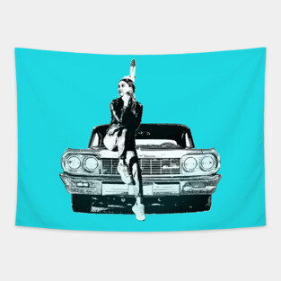 My War Pony Tapestry