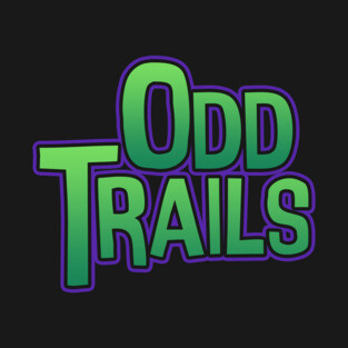 Odd Trails text logo T-Shirt