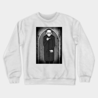 Cartoon Nosferatu Crewneck Sweatshirt