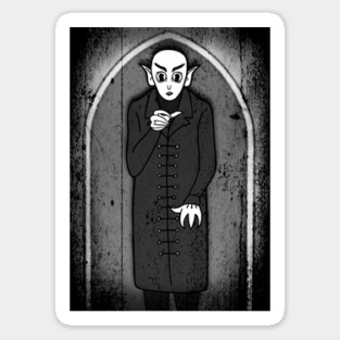 Cartoon Nosferatu Sticker