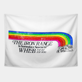 WHLB Minnesota The Iron Range / 80s Radio Station Tapestry