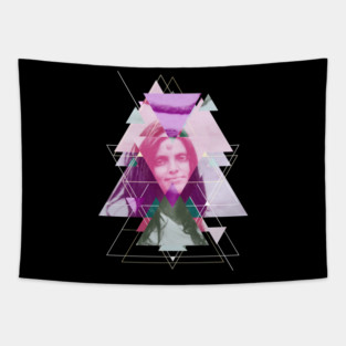 Anandamayi Ma Geometric Tapestry