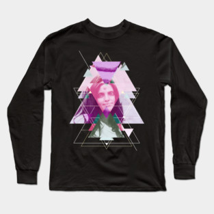 Anandamayi Ma Geometric Long Sleeve T-Shirt