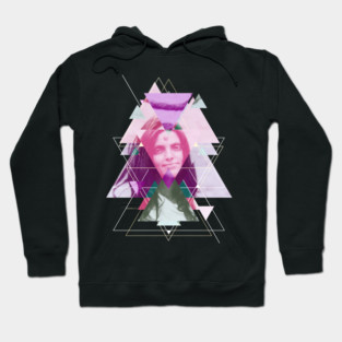 Anandamayi Ma Geometric Hoodie