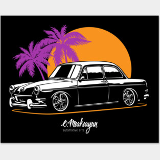 Palm car Posters and Art