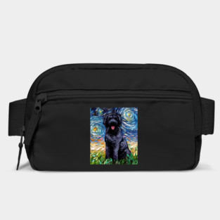 Black Goldendoodle Night (Portrait) Bag