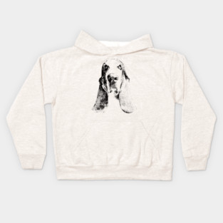 Basset Hound gift for Basset Owners Kids Hoodie