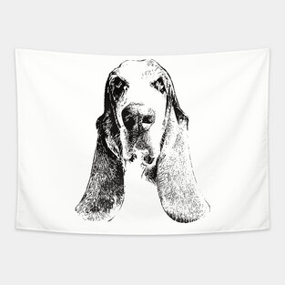 Basset Hound gift for Basset Owners Tapestry