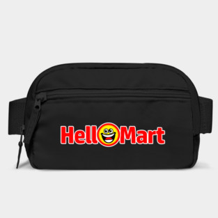 HelloMart Smiley Face Logo Bag