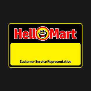 HelloMart Nametag T-Shirt