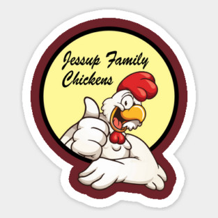 The Chicken Farm Sticker