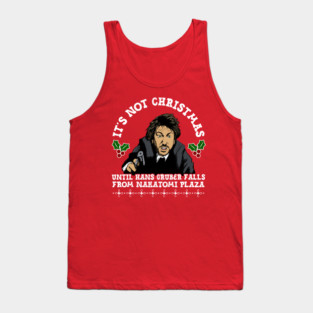Hans Gruber Christmas Tank Top