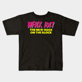 WFNX Boston / 80s Radio Station Kids T-Shirt