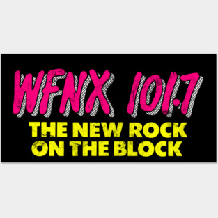 WFNX Boston / 80s Radio Station Posters and Art