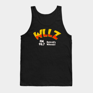 WLLZ Detroit, Michigan / 80s Radio Station Tank Top