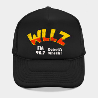 WLLZ Detroit, Michigan / 80s Radio Station Hat