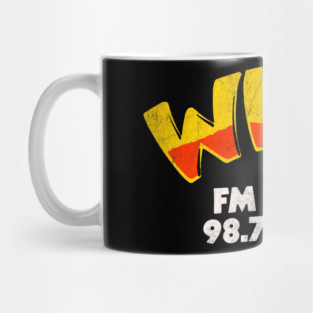 WLLZ Detroit, Michigan / 80s Radio Station Mug