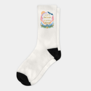 Home is Behind, The World Ahead Socks
