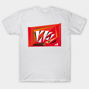 Item K21 of 30 (KitKat Abstract Study) T-Shirt
