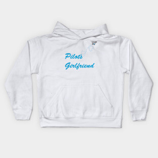 Pilot's Girlfriend Kids Hoodie
